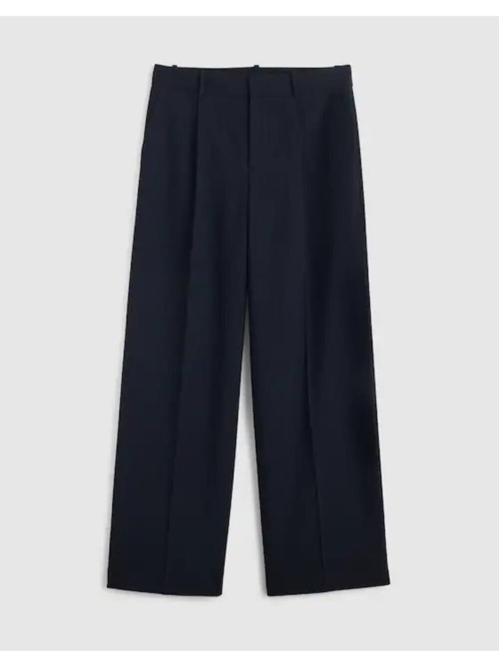 Madewell Womens The Slouchy Straight Pant~Size 0~Dark Navy Stripe NWT L15 13